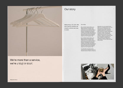 Debut A4 publication template